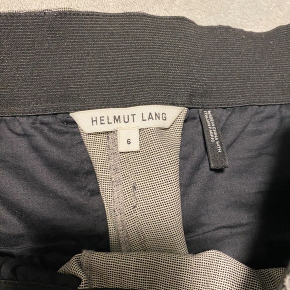 Helmut Lang Pull-on Wool Mohair Suit Pants Size 6 - Picture 4 of 5